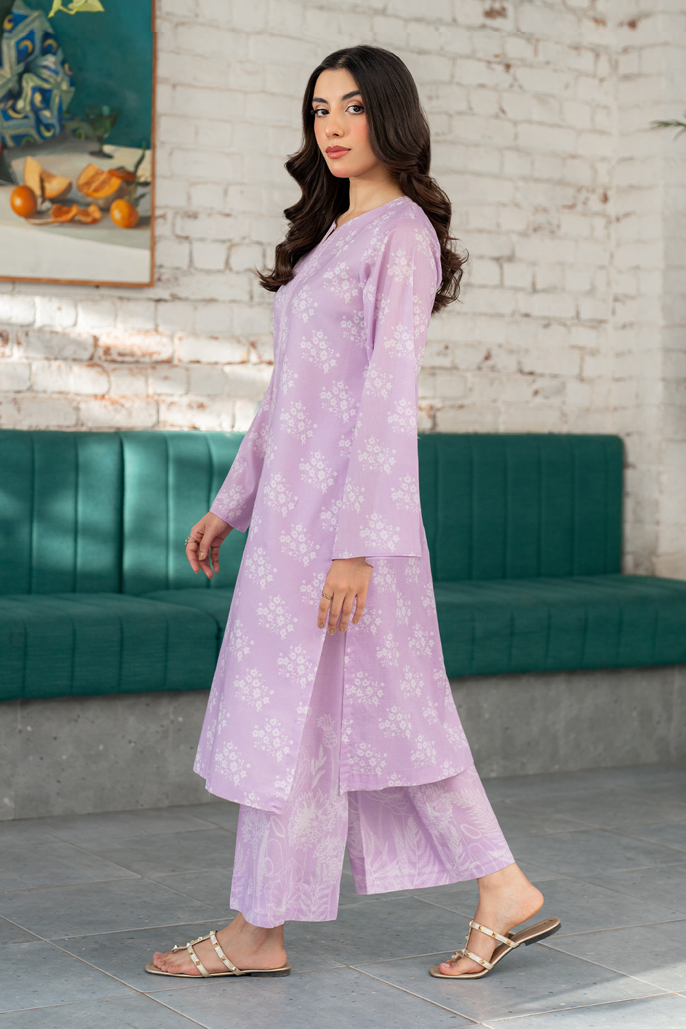 Printed Silk Lawn - DL-25-06