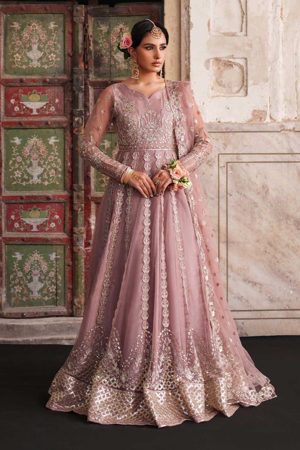 Embroidered Net EL-04