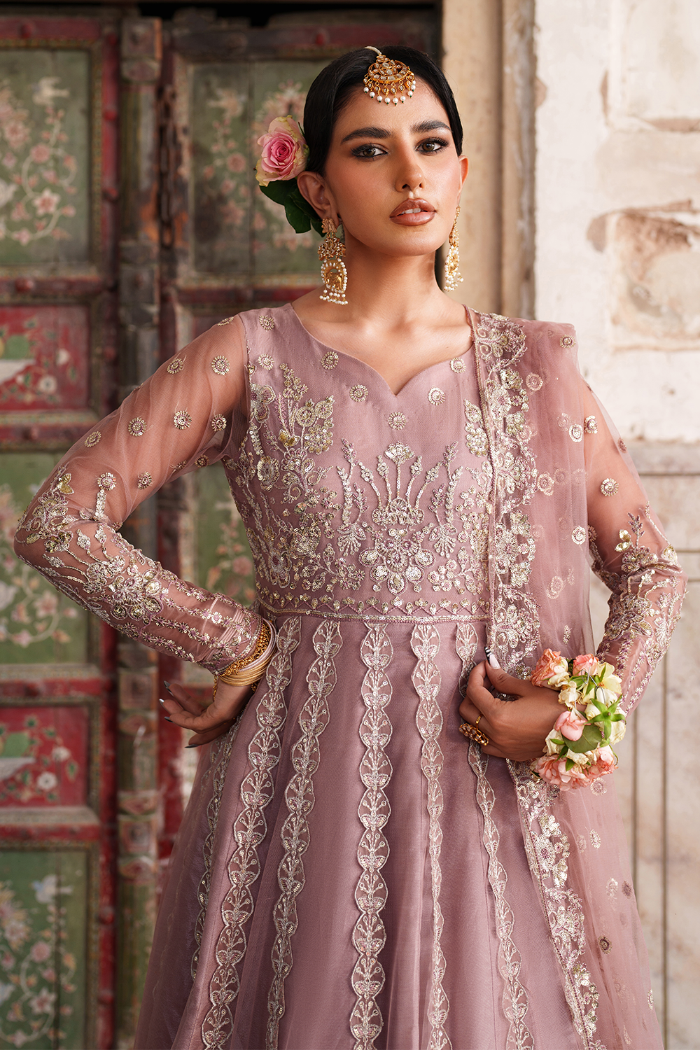 Embroidered Net EL-04