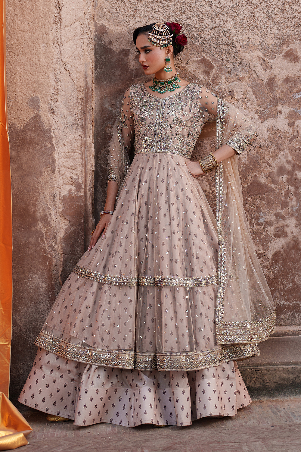 Embroidered Net EL-08
