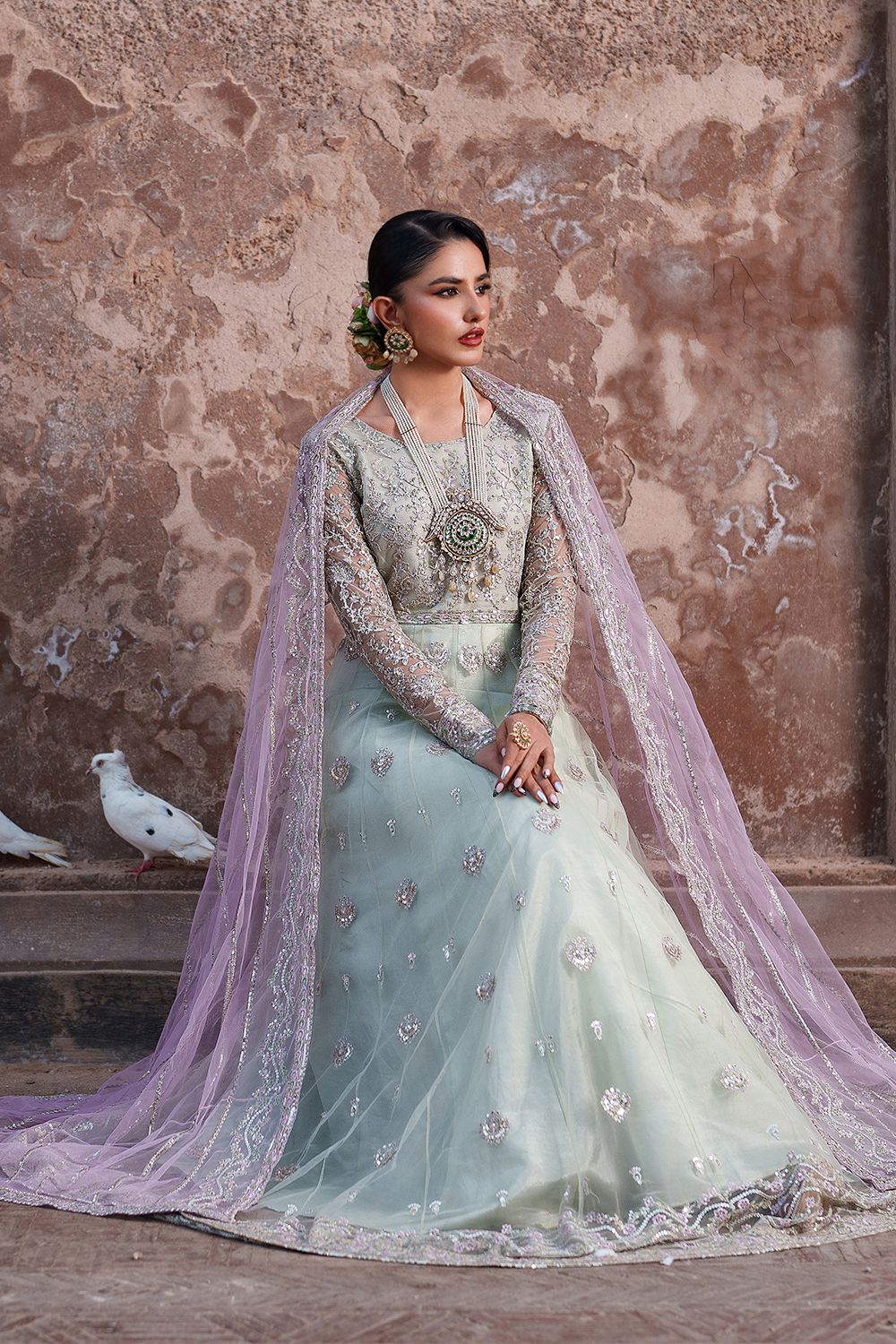 Embroidered Net EL-05