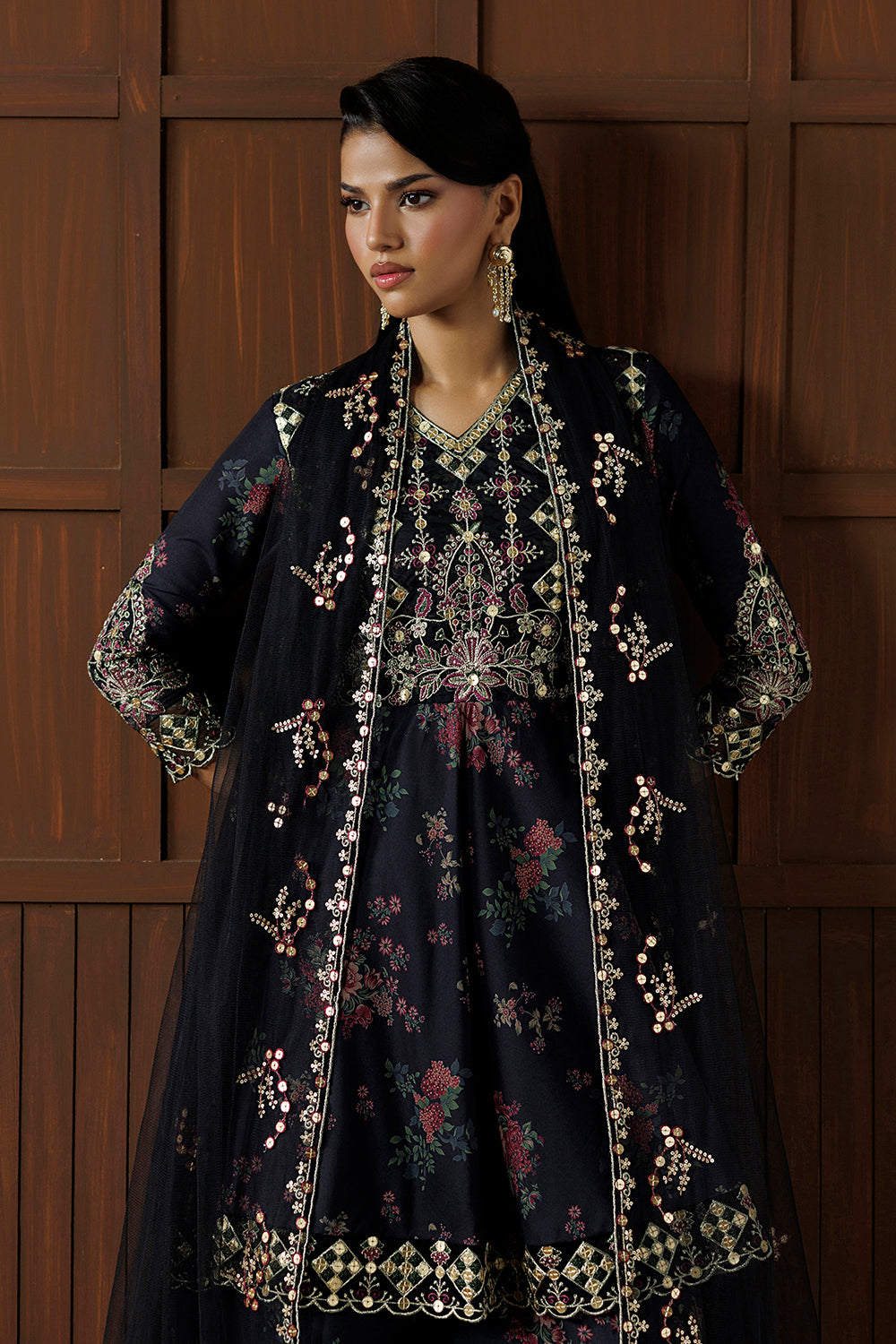Embroidered Silk Blend SL-26-18