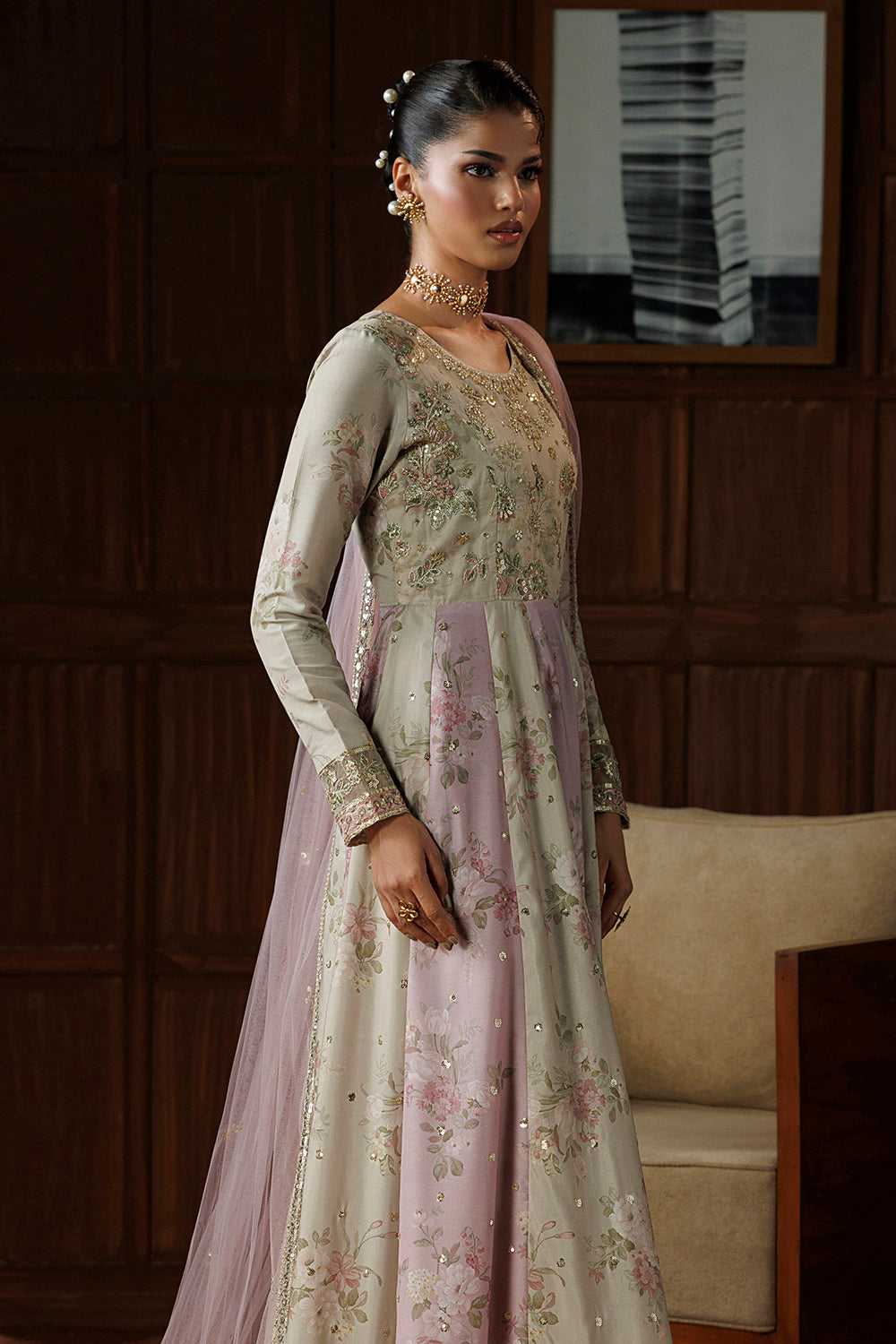 Embroidered Silk Blend SL-26-20