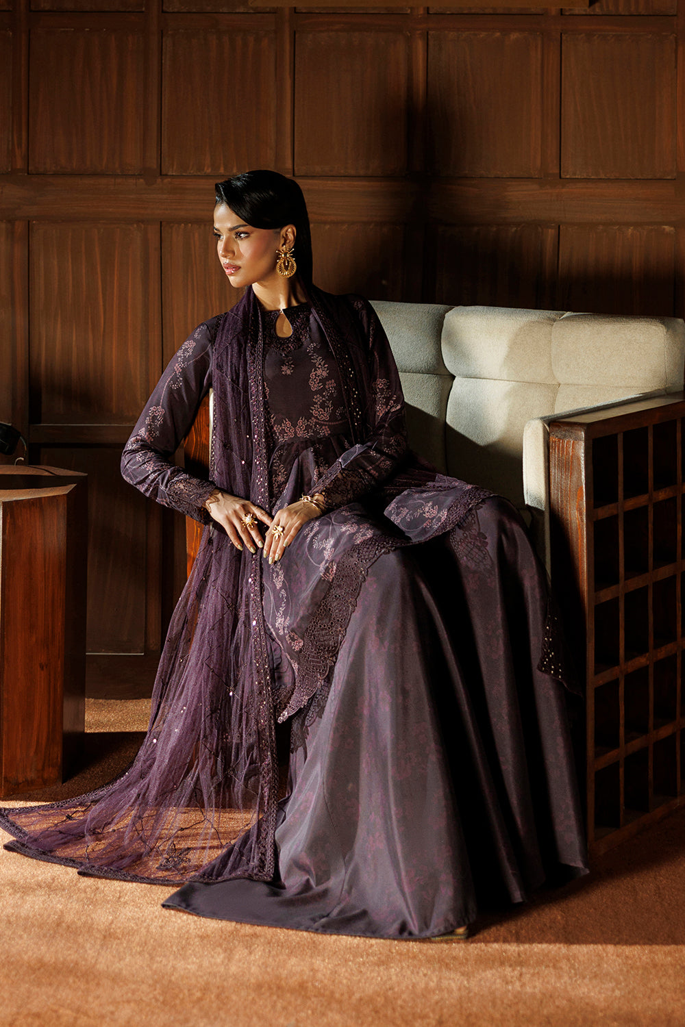 Embroidered Silk BlendSL-26-23