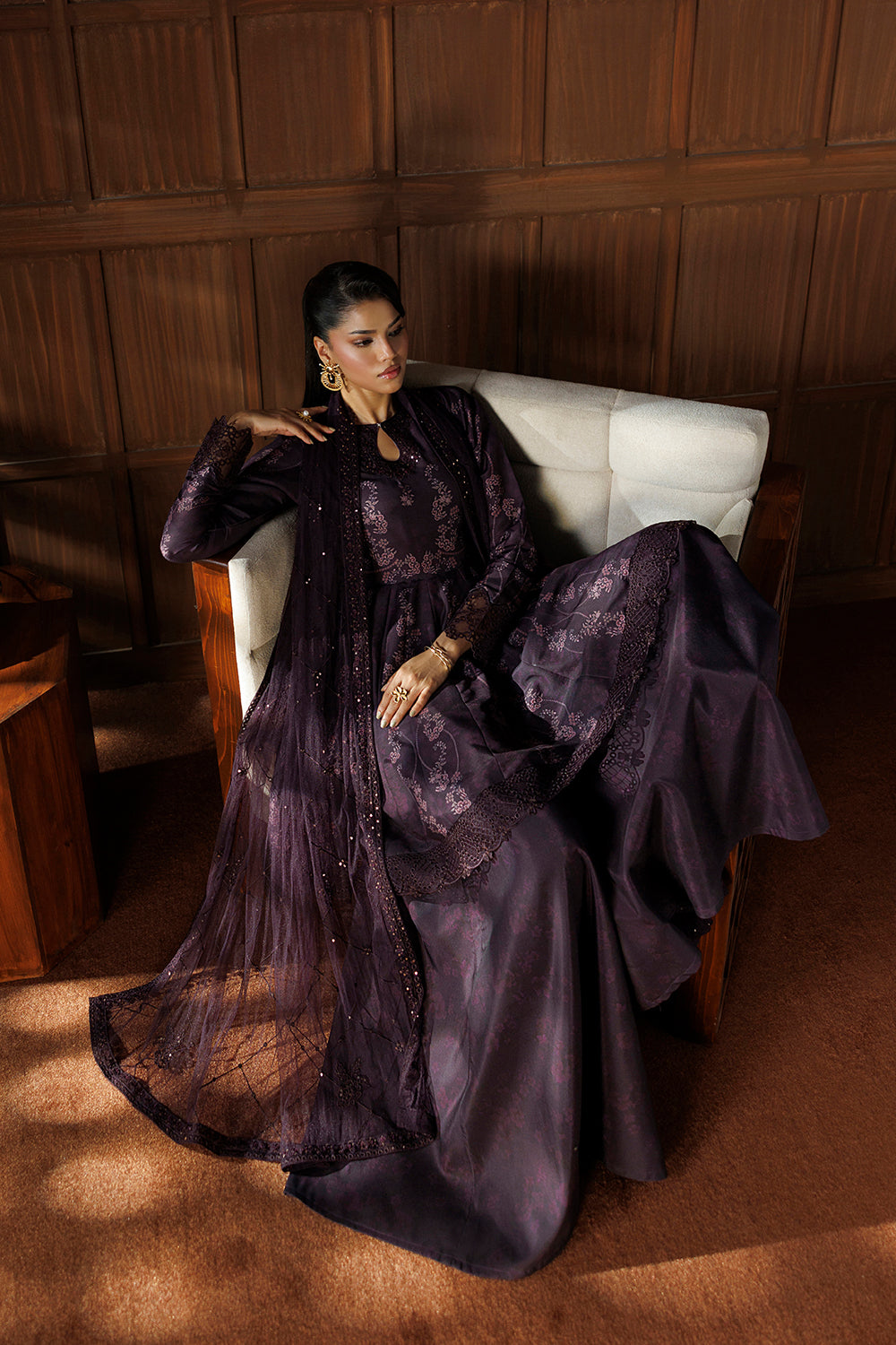 Embroidered Silk BlendSL-26-23