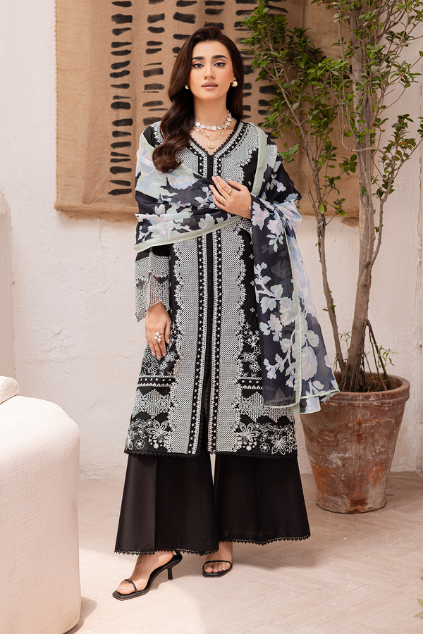 Embroidered Lawn - FL-25-07