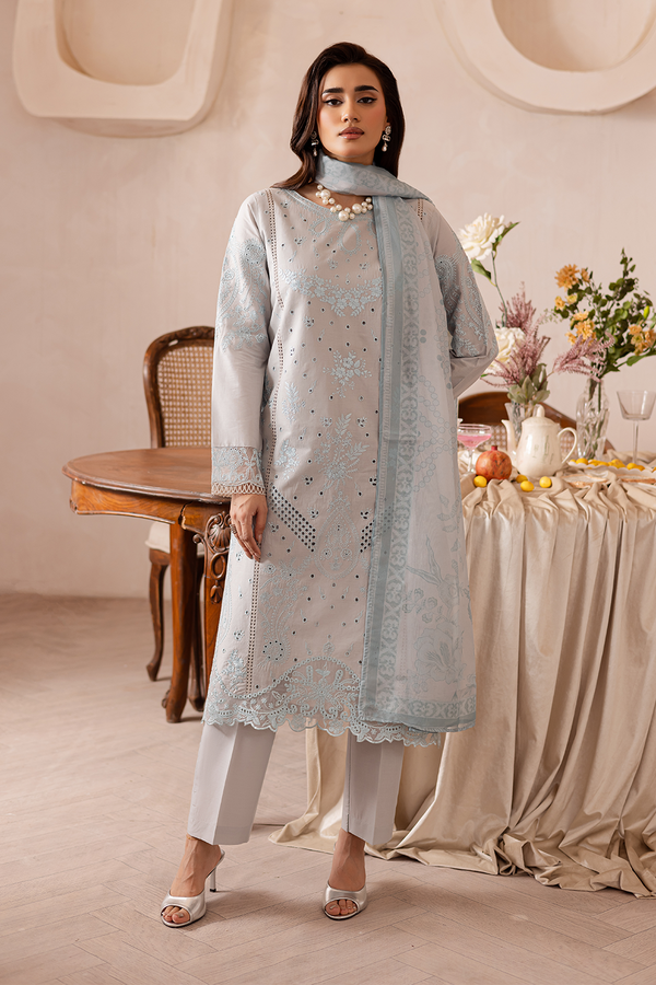Embroidered Lawn - FL-25-04