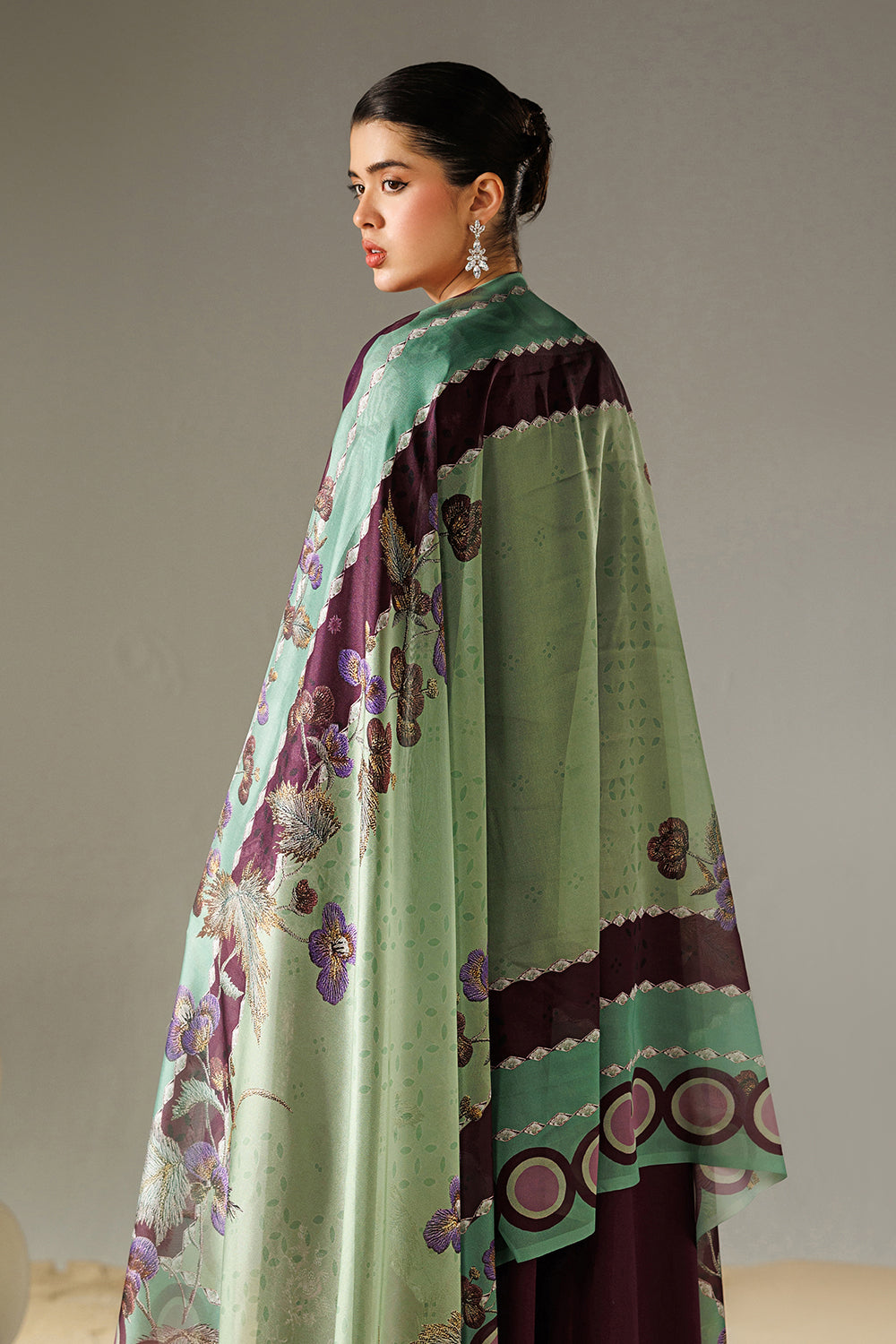 Embroidered Lawn MJ-26-13