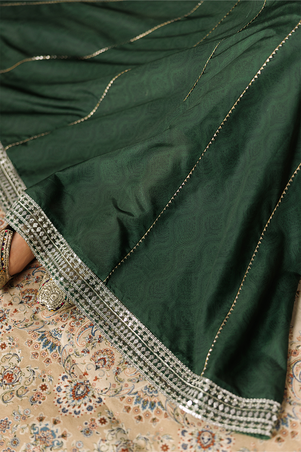 Embroidered Blend Silk SL-26-14