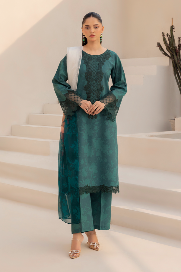 Embroidered Lawn - DT-25-01