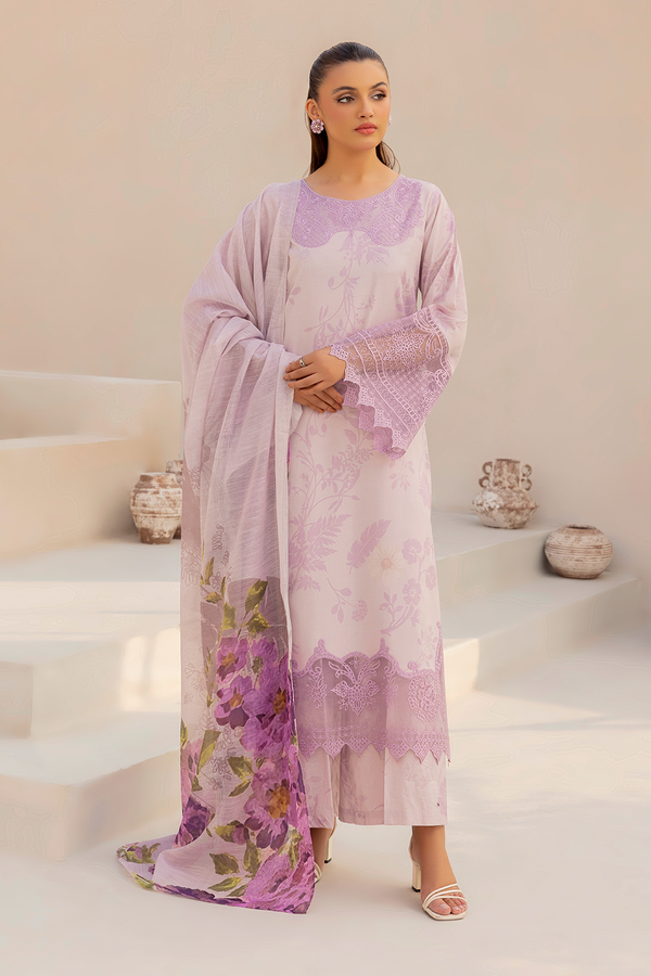 Embroidered Lawn - DT-25-03