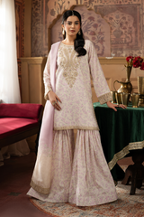 Embroidered Silk Lawn SL-25-07