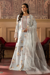 Embroidered Sil Lawn SL-25-01