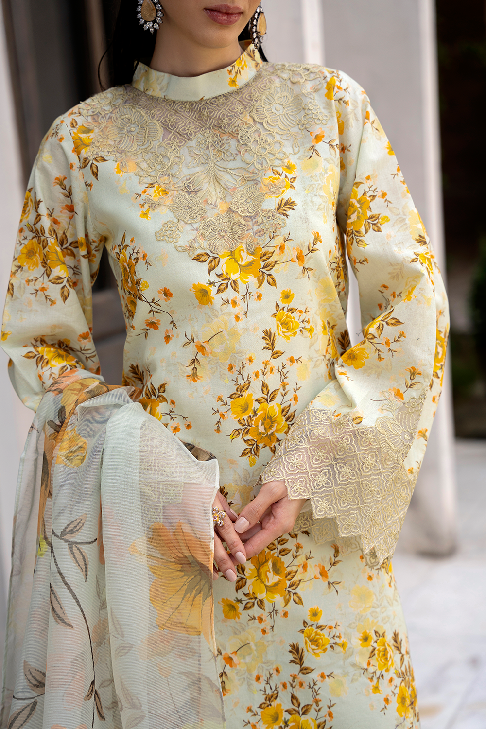Embroidered Cambric - LF-24-08