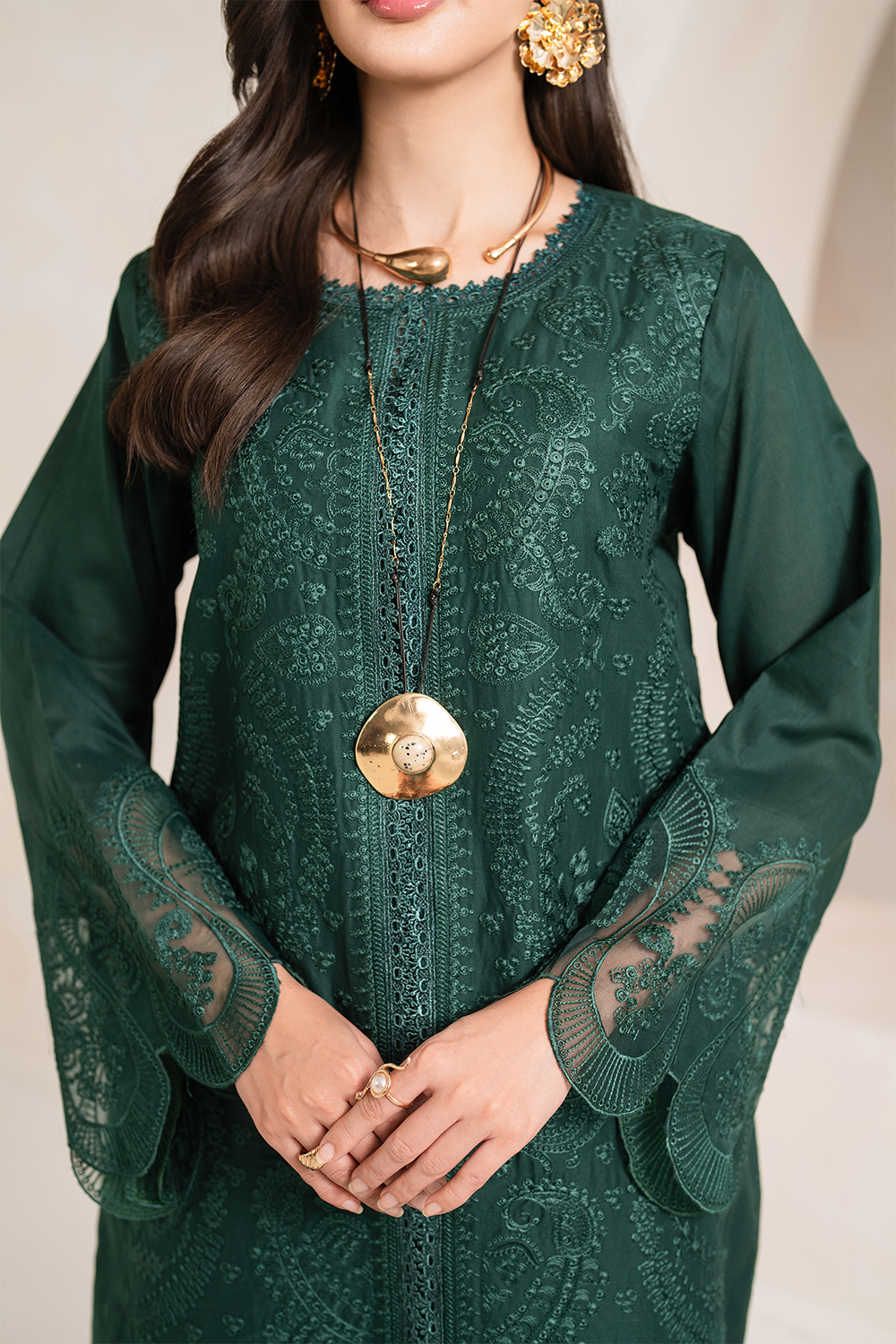 Embroidered Lawn MJ-25-03