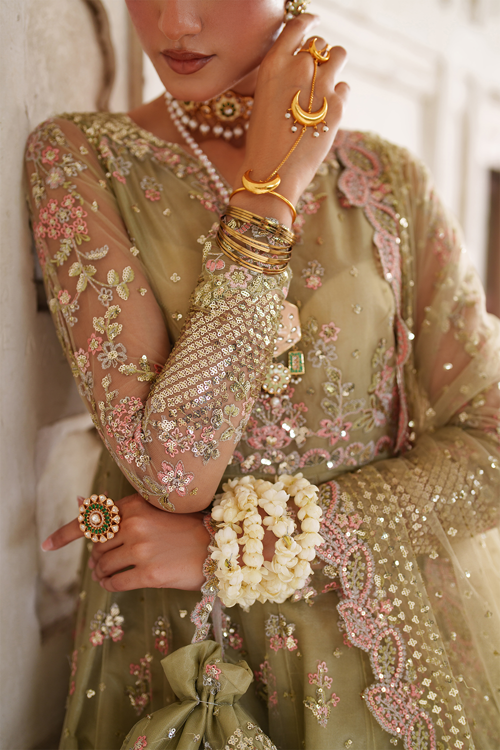 Embroidered Net EL-07
