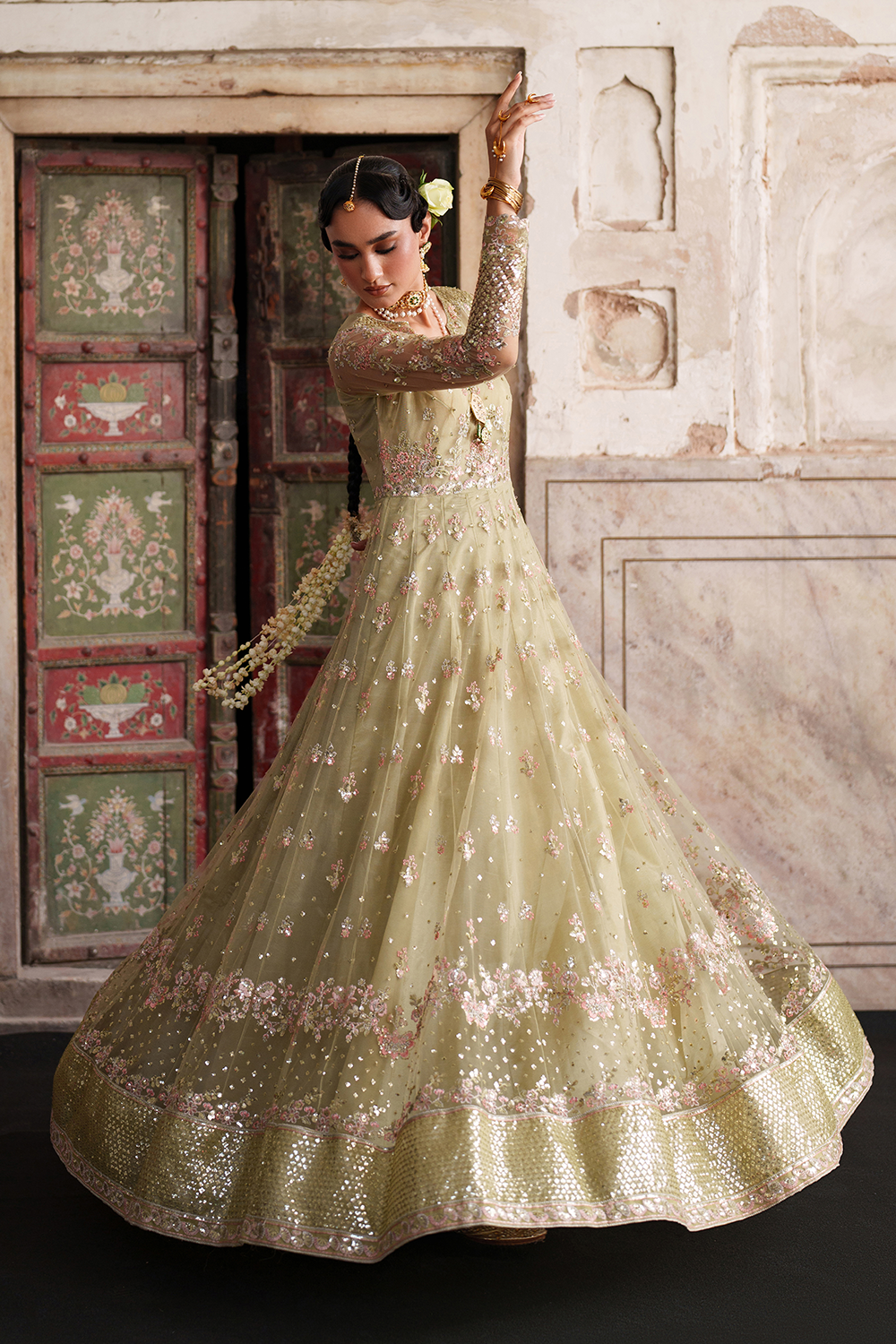 Embroidered Net EL-07