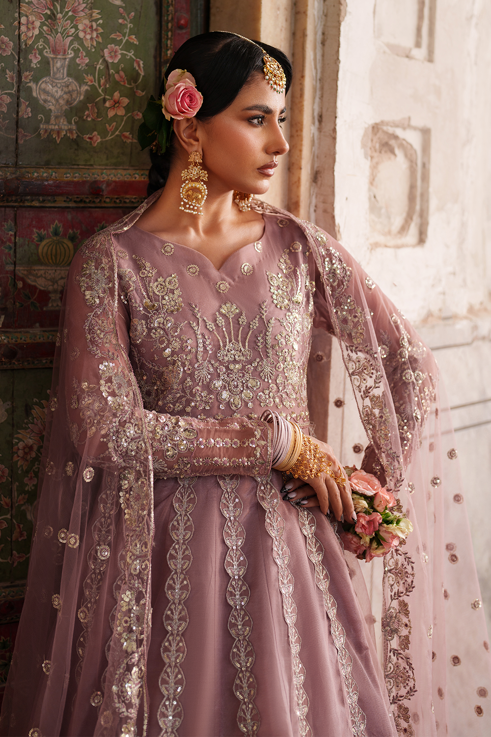 Embroidered Net EL-04
