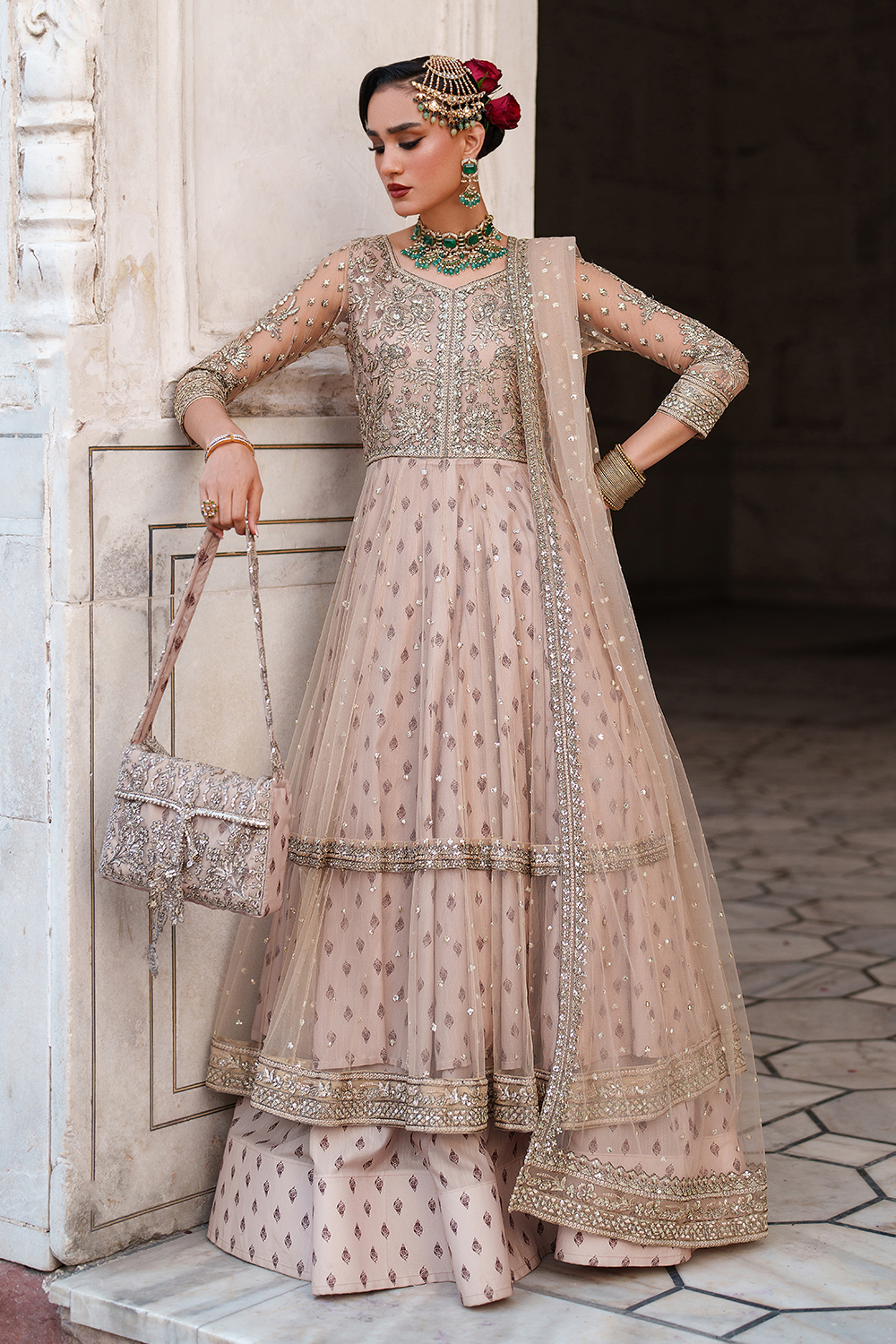 Embroidered Net EL-08