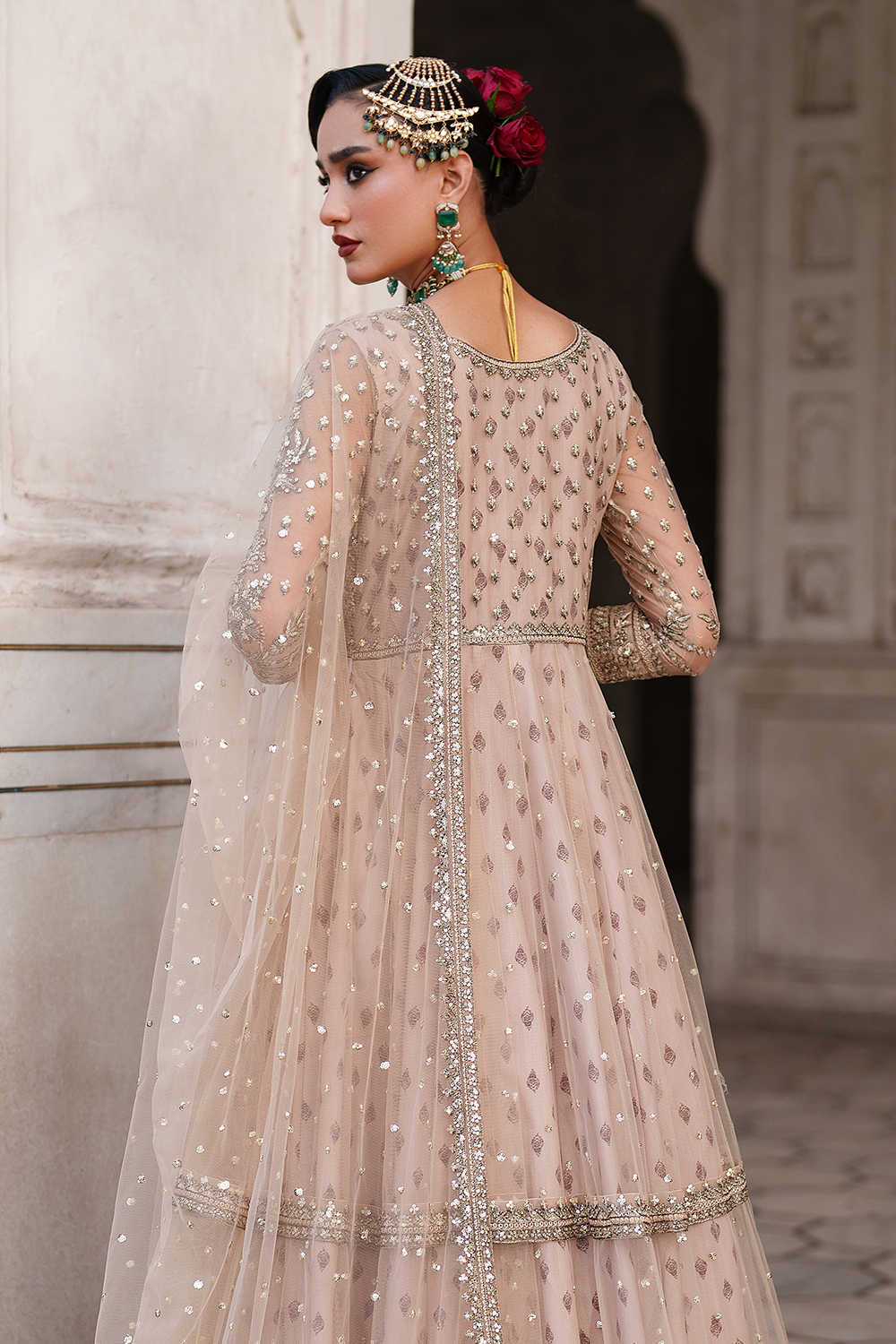 Embroidered Net EL-08