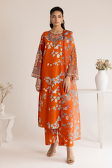 Embroidered lawn DT-23-14