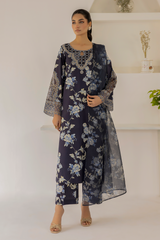 Embroidered lawn - DT-23-13