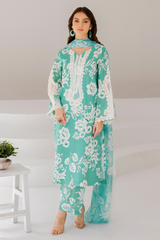 Embroidered Silk lawn DT-23-05