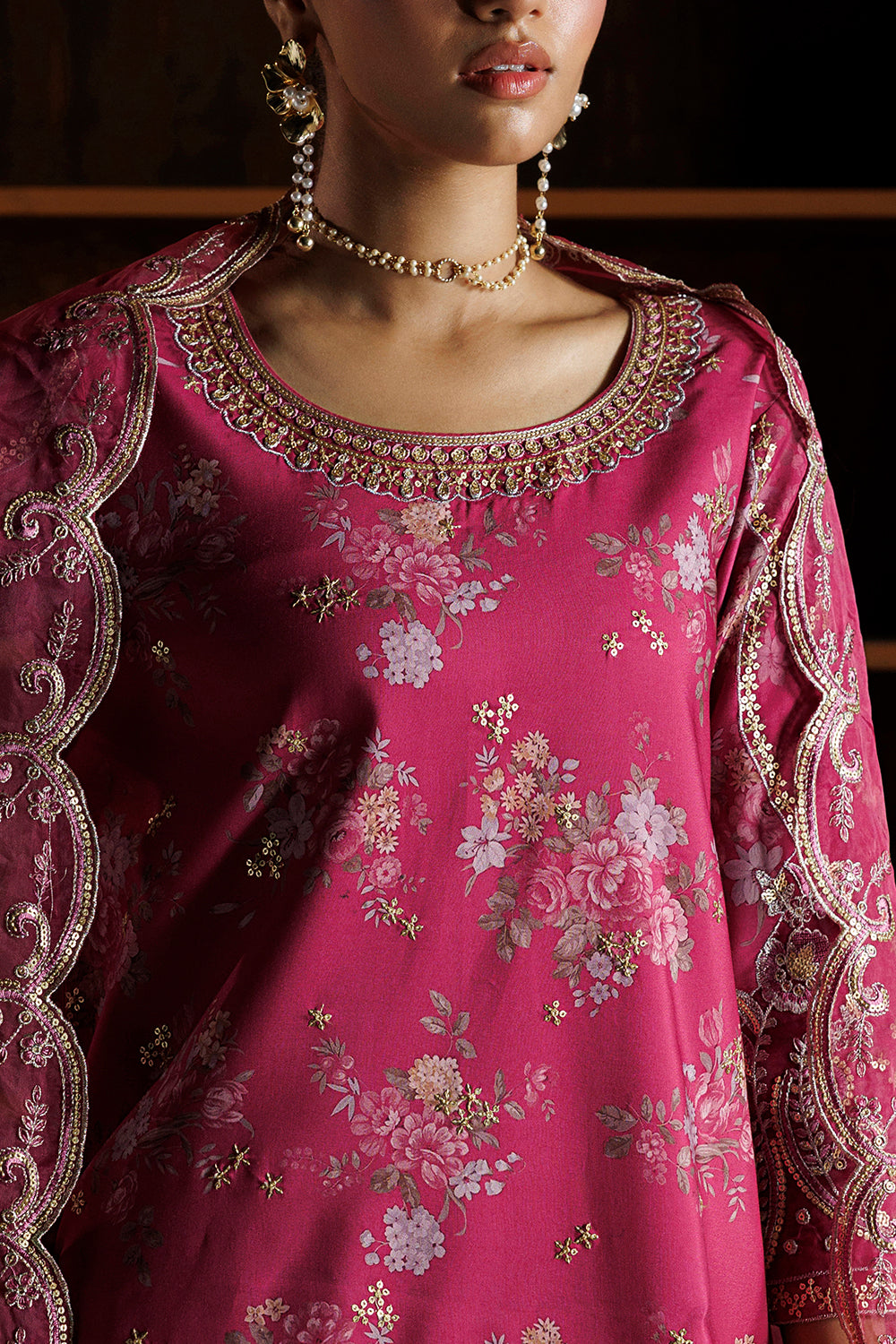 Embroidered Silk Blend SL-26-17
