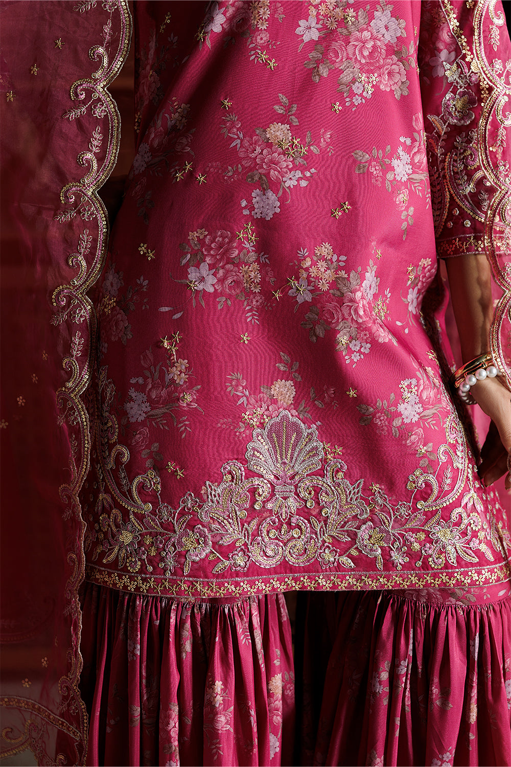 Embroidered Silk Blend SL-26-17