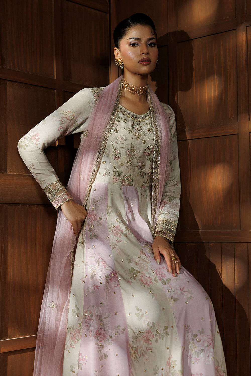 Embroidered Silk Blend SL-26-20
