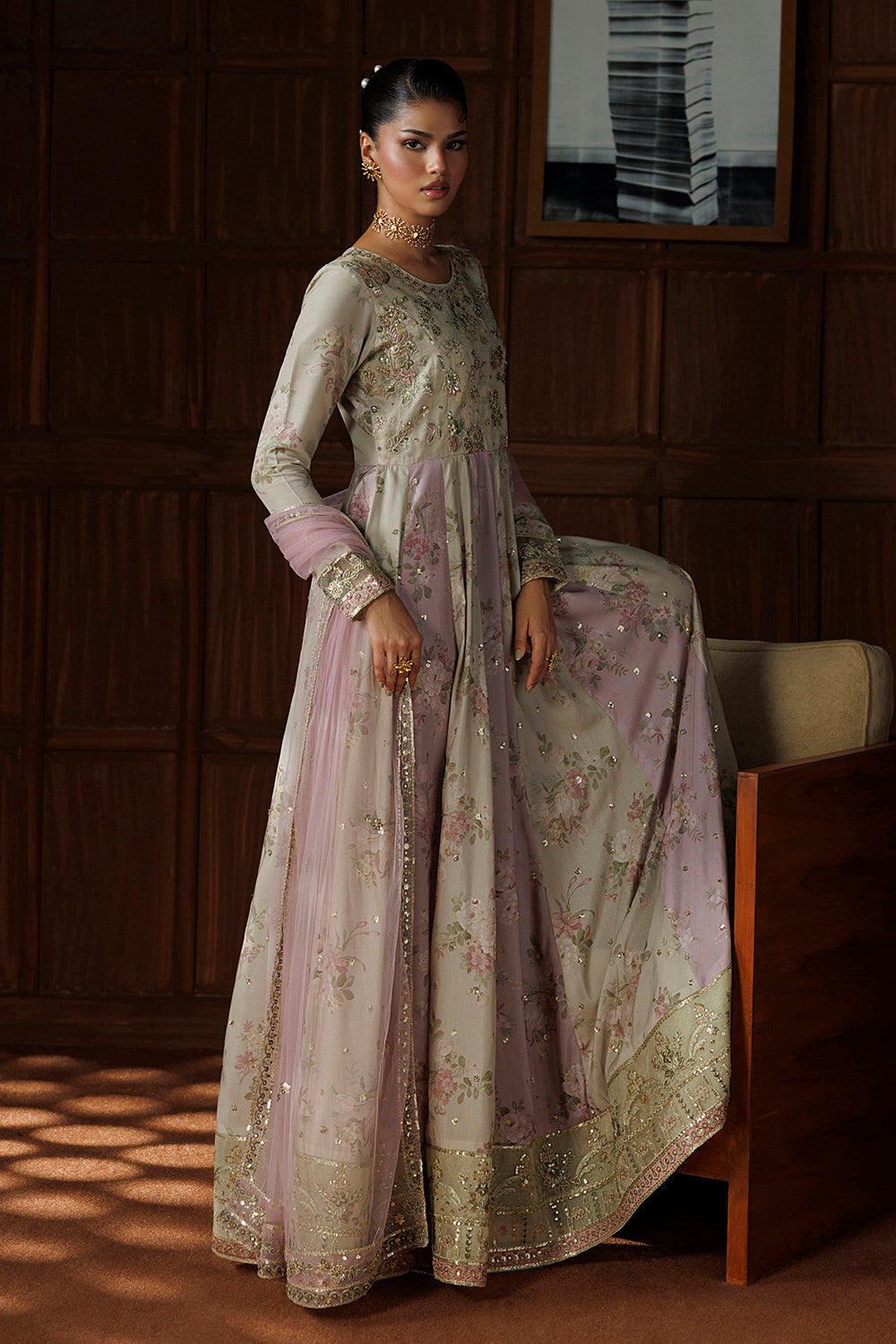 Embroidered Silk Blend SL-26-20