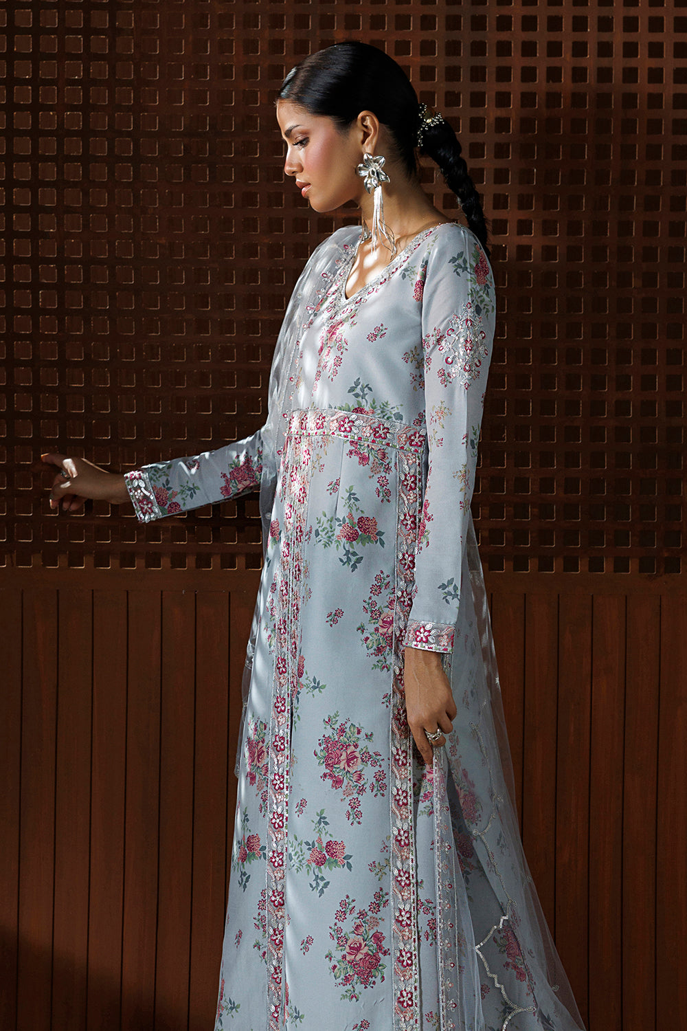 Embroidered Silk Blend SL-26-21