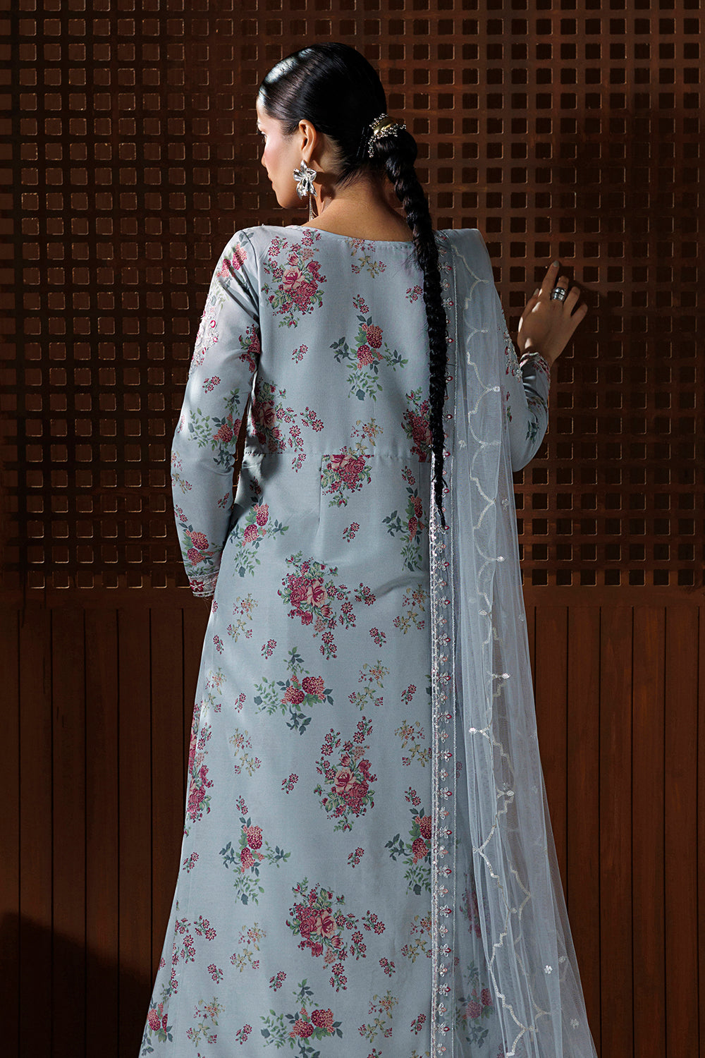 Embroidered Silk Blend SL-26-21
