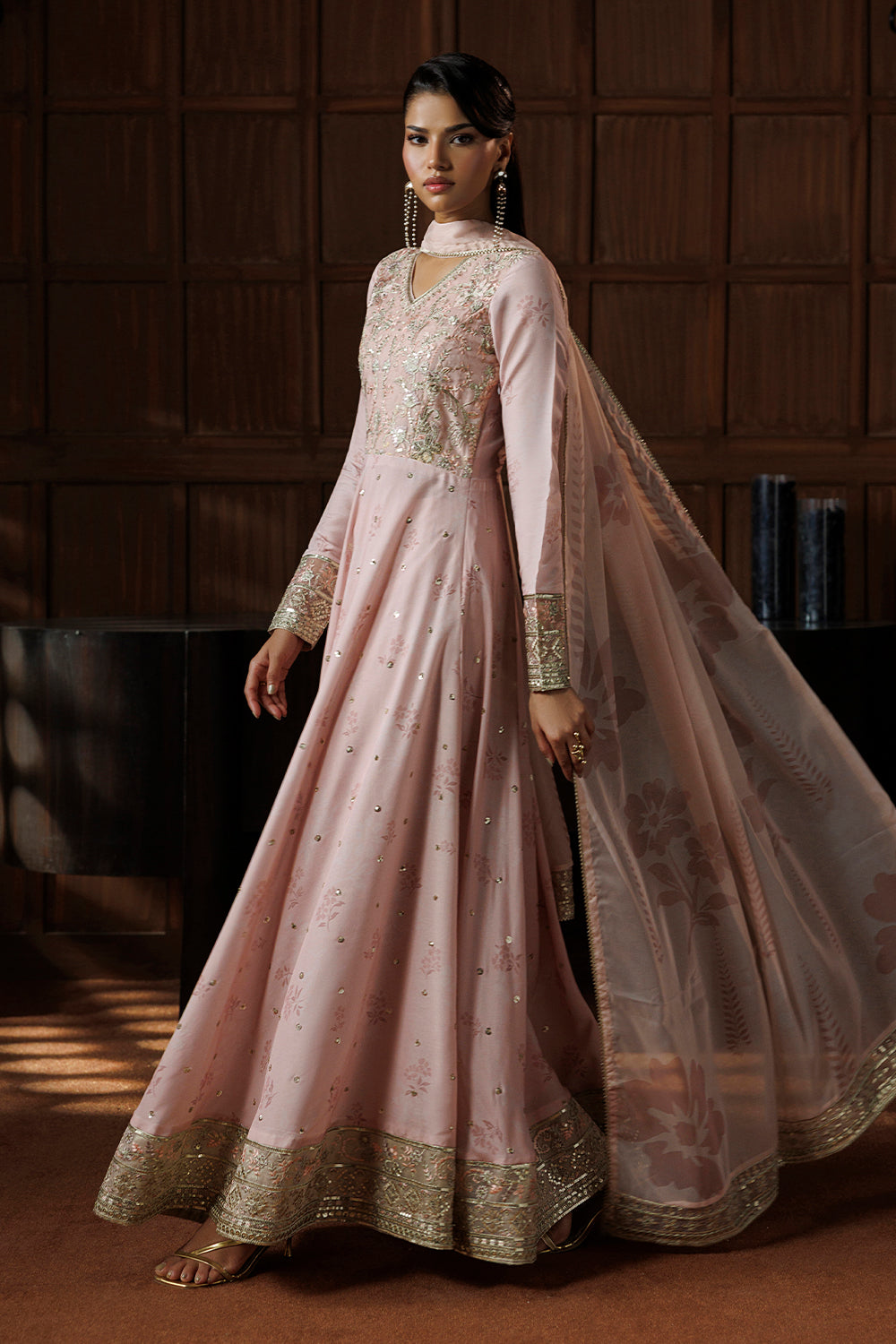 Embroidered Silk Blend SL-26-22
