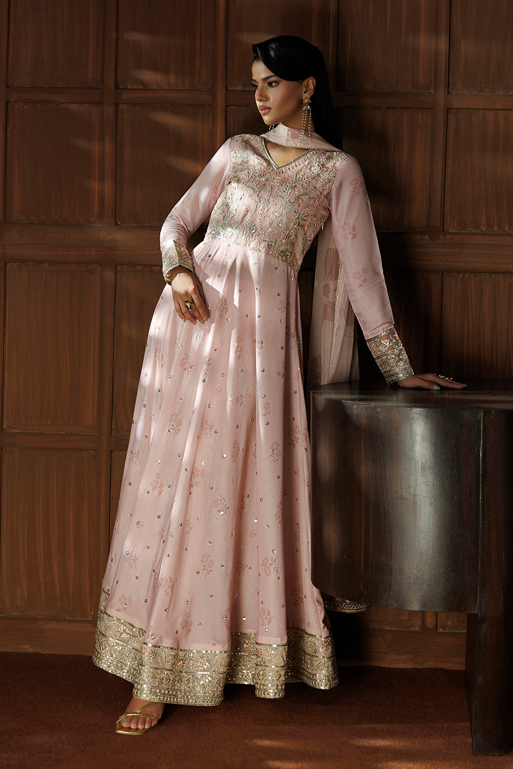 Embroidered Silk Blend SL-26-22