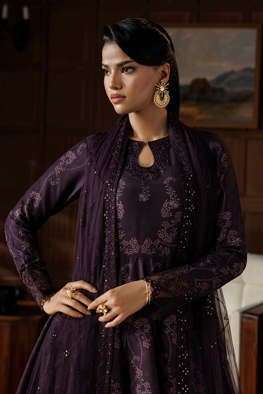 Embroidered Silk BlendSL-26-23