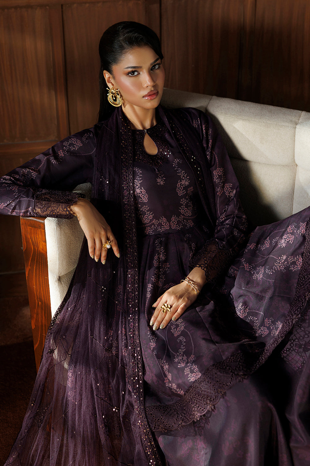 Embroidered Silk BlendSL-26-23